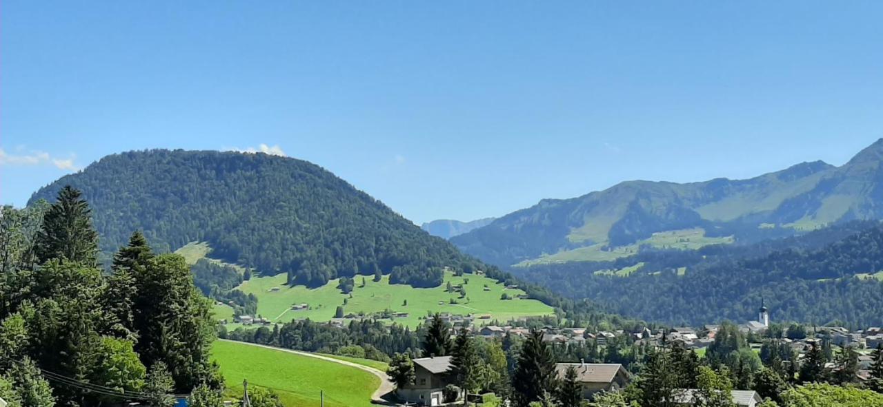 Ferienwohnung Schoenenbuehl Hittisau Eksteriør bilde
