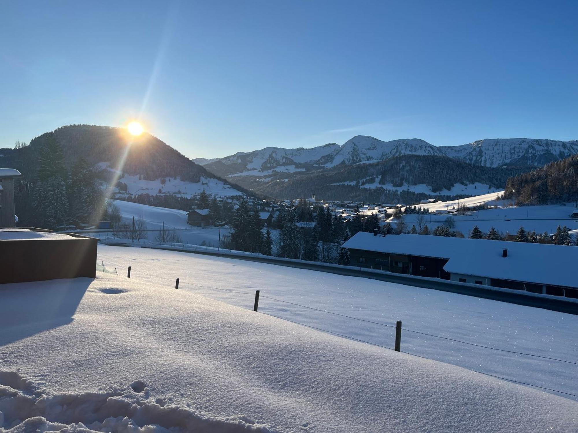 Ferienwohnung Schoenenbuehl Hittisau Eksteriør bilde